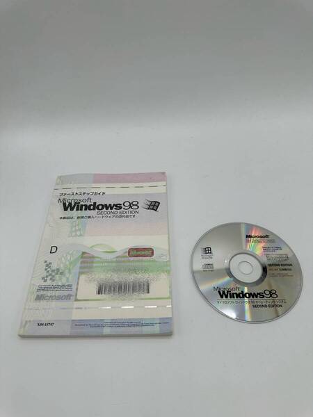 【送料込み】 Microsoft Windows 98 SE PC/AT互換機対応 OEM版 プロダクトキー付き