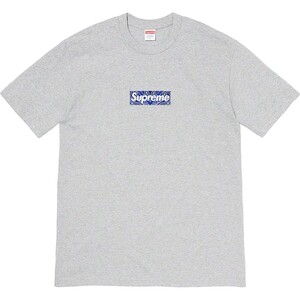Supreme Bandana Box Logo Tee Heather Grey シュプリーム バンダナ ボックスロゴ Tシャツ グレー Mサイズ