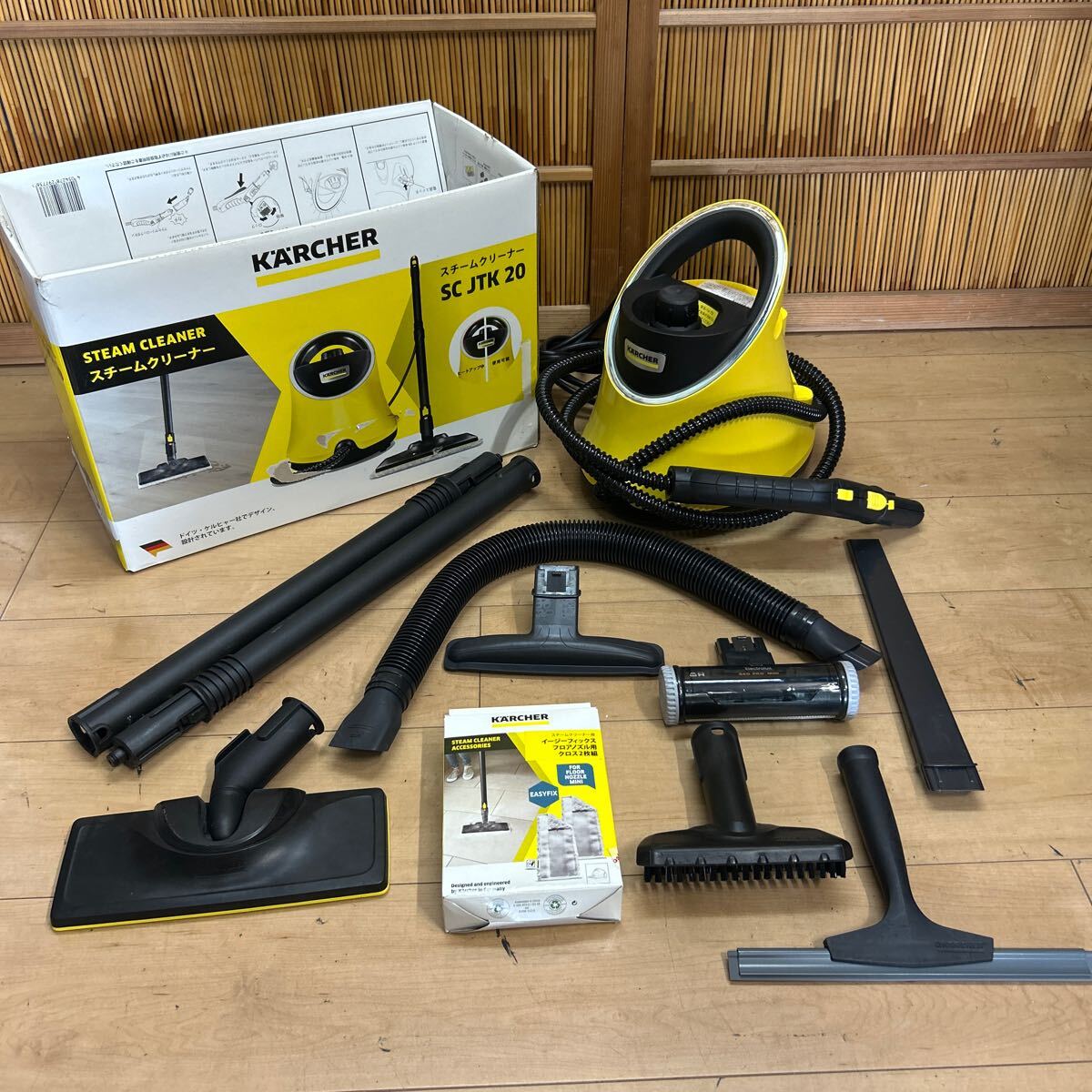 KARCHER スチームクリーナー SC JTK 20 本体 未使用品 ジャンク Yahoo!オークション -「スチームクリーナー sc jtk 20」の落札