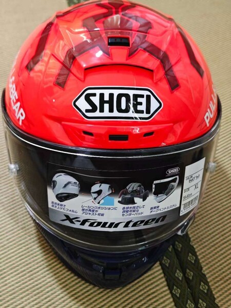 SHOEI X-Fourteen x14 マルケス6 MARQUEZ6 XL SHOEI