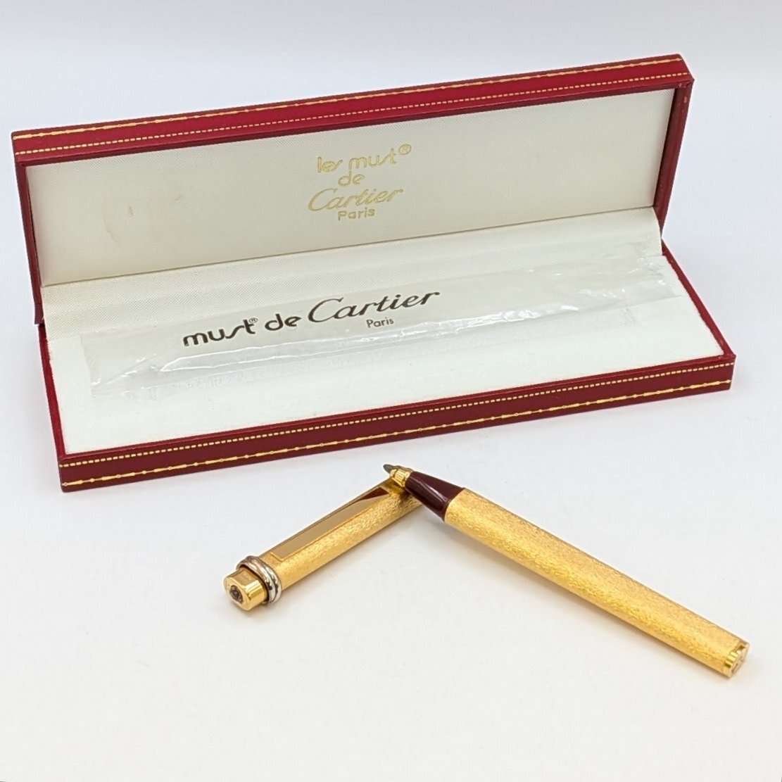 【箱・保証書付き】カルティエ Cartier ボールペン ゴールド インク切れ Yahoo!オークション -「カルティエ ボールペン トリニティ」の