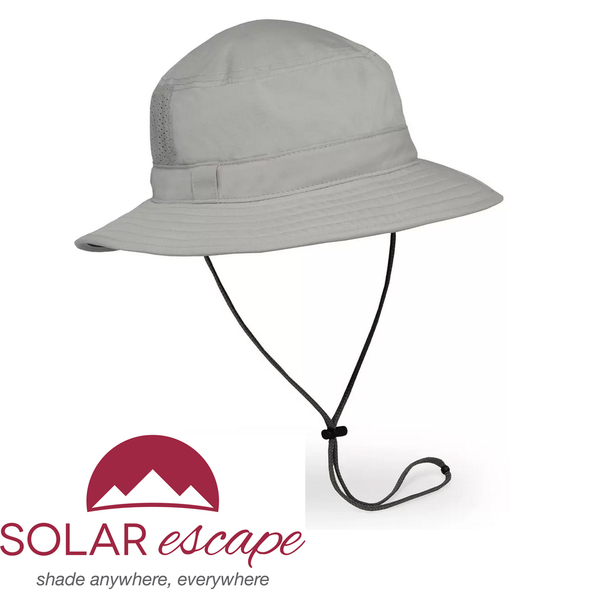 新品 ★ コストコ Solar Escape バケットハット UVカット グレー メンズ レディース 男女兼用 調整可能 バケハ 帽子 ソーラーエスケイプ