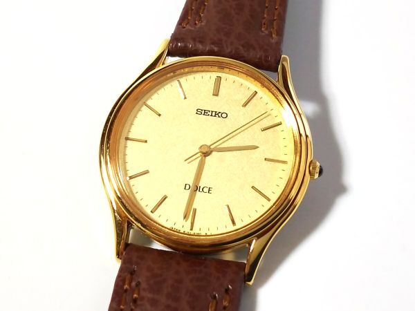 【美品】セイコー ドルチェ 8J41-6100 SEIKO DOLCE Yahoo!オークション -「8j41-6100」(ブランド腕時計) の落札相場