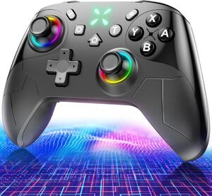 Switch2 コントローラー ダブルホール機能 スイッチ2プロコン 自動連射 黒