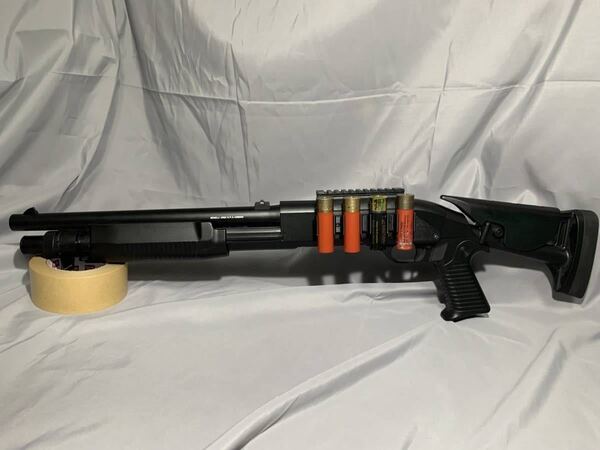 CYMA ベネリM3用 レイルマウントベース シェルホルダー付