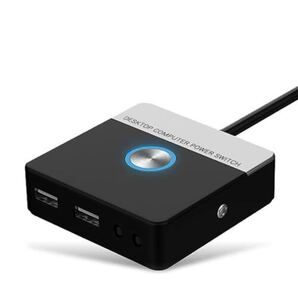 GenmaiBule PC 電源スイッチ 電源ボタン デスクトップ PC コンピューター ケース コンピュータ ホスト ボタン 電