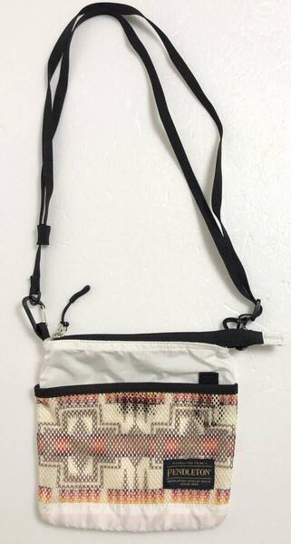 ペンドルトン × BAYFLOW 限定 A2507162 サコッシュ ミニバッグ ショルダーバッグ PENDLETON コラボ 美品