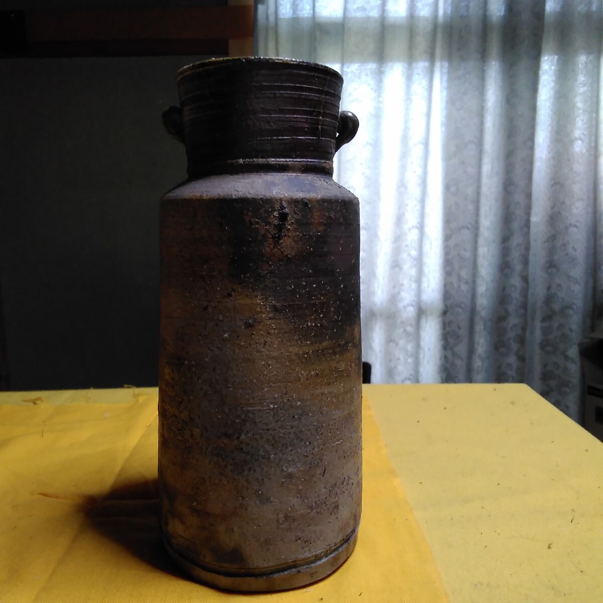 備前焼 籠目花入 小西陶蔵作 花器 花生 AB1 Yahoo!オークション - 備前焼 小西陶古 陶古 陶印 花瓶 花生 花