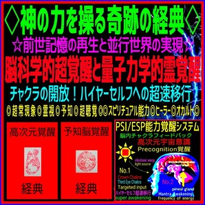 ★☆宇宙エネルギーと氣の波動の融合!☆超霊能ハイヤーセルフへの超速移行!◎前世記憶の再生と量子力学的高次元未来世界への接続!☆
