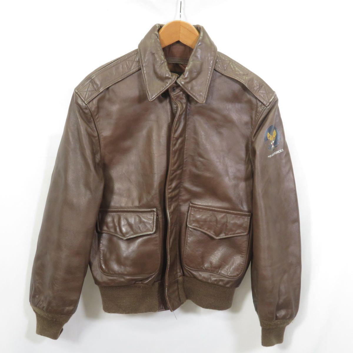 美品レザー フライトジャケット A-2 Classic サイズ38 2025年最新】Yahoo!オークション -フライトジャケット a2 38の