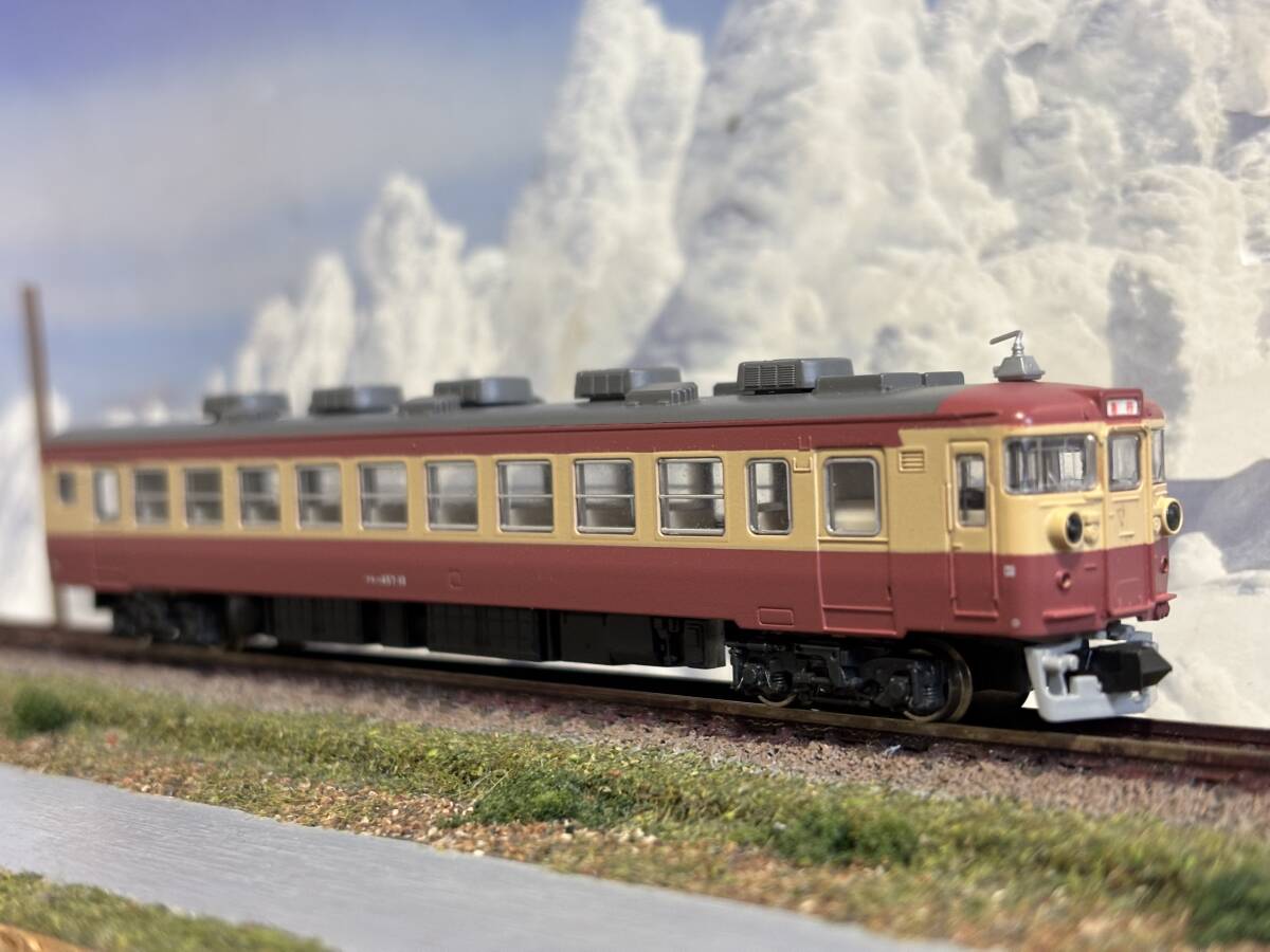 kato457系 475系 ジャンク Yahoo!オークション -「kato 475系 北陸」(Nゲージ) (鉄道模型