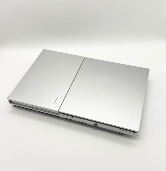 【動作確認済み】SONY PlayStation2 SCPH-90000 サテンシルバー 薄型 ソニー PS2 プレイステーション2 SCPH90000SS ①