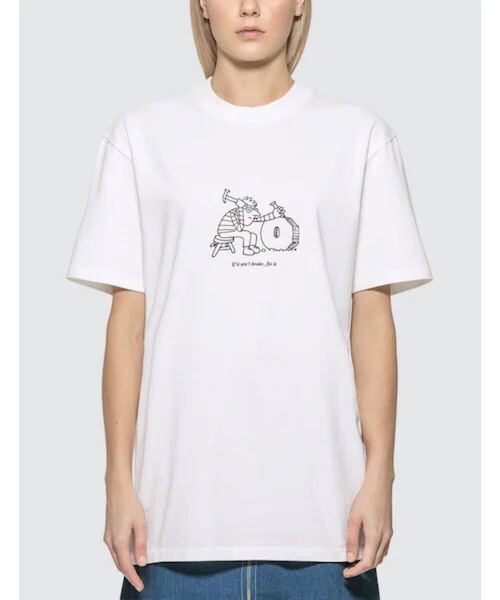 A.P.C. × JJJJound コラボTシャツ XSサイズ ホワイト ポルトガル Collab T-Shirt XS White Made in Portugal 半袖