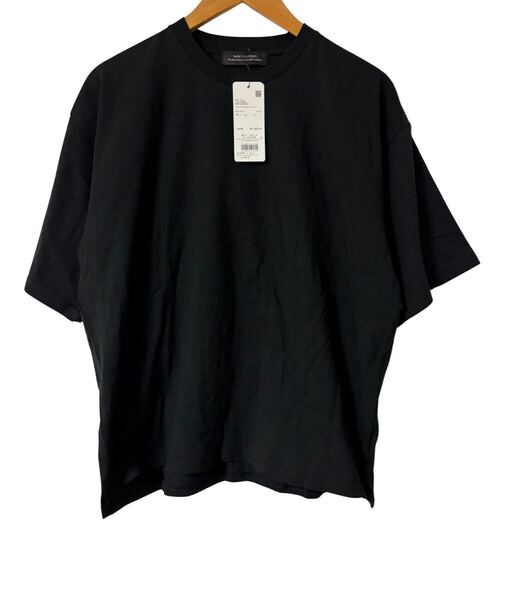 ナノユニバース ネオンパイピングTシャツ Mサイズ 黒 タグ付 新品 Nano Universe Neon Piping T-Shirt Black Size M With Tag 半袖