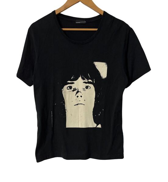 LAD MUSICIAN Ian Brown フォトプリントTシャツ 44 ブラック 日本製 Ian Brown Graphic Print T-Shirt 44 Black Japan 半袖