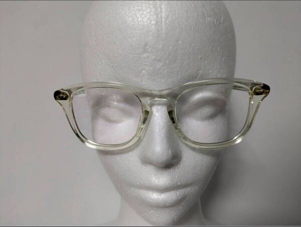 Ayame アヤメ クリアフレーム メガネ クラシック 日本製 眼鏡Clear Frame Glasses Classic Design Made in Japan サングラス