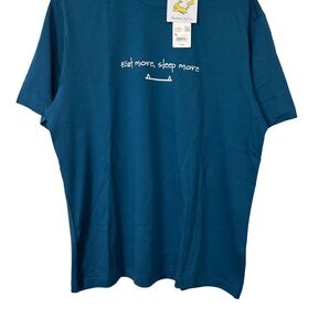 ユニクロ UT×ポケモン カビゴンTシャツ XL ブルー コットン100% UNIQLO UT Pokmon Snorlax T-shirt Blue XL 100% Cotton