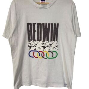 BEDWIN オリンピック風プリント GOAT Tシャツ 半袖 グラフィックT GOAT Print Olympic Style Graphic Short Sleeve T-Shirt