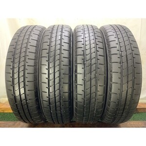 2022年製 9分山 ブリヂストン NEWNO 145/80R13 75S 4本/札幌市手渡し可/中古オンロードタイヤ(夏タイヤ) タント B1_45
