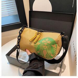 新品 海外限定スターバックス ショルダーバッグ Starbucks かわいい レディース チェーン