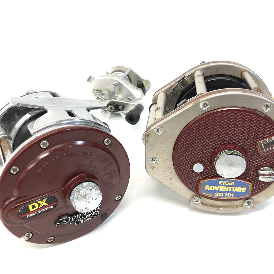 Dynamic ST-60 両軸リール スチールライン付き Yahoo!オークション -「st-60」(フィッシング) の落札相場・落札価格