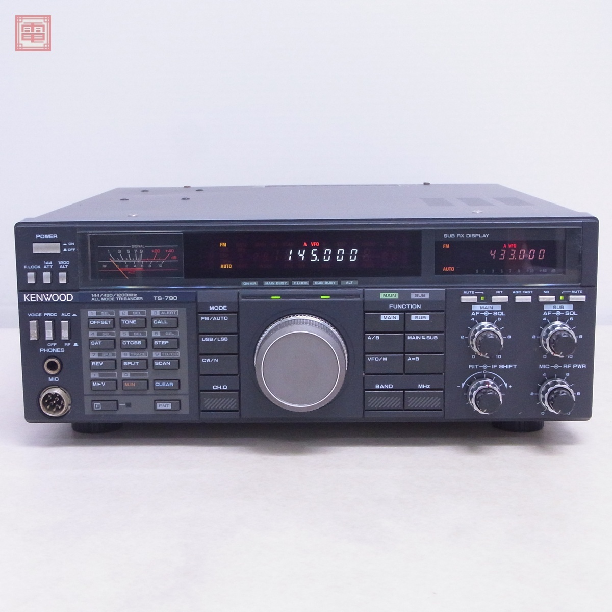 中古 KENWOOD TS-790 144/430MHz トランシーバー難あり Yahoo!オークション -「kenwood ts-790」の落札相場・落札価格