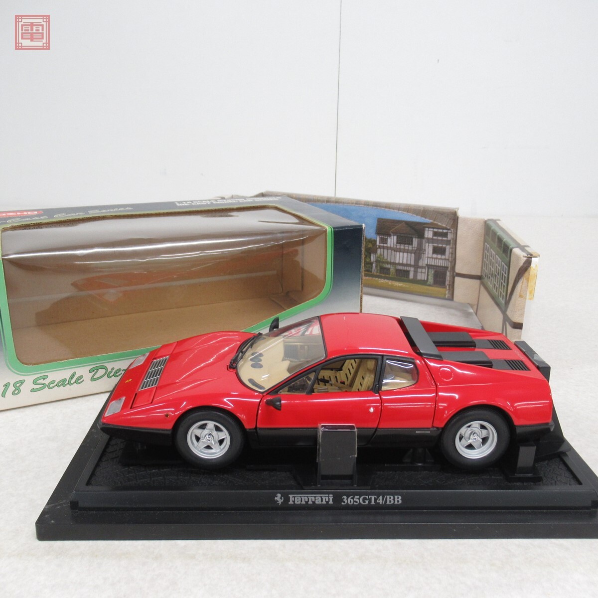 絶版!新品未使用!1/18ミニカー 京商フェラーリ365GT4/BB レッド Yahoo!オークション -「フェラーリ365gt4bb」(京商) (自動車)の