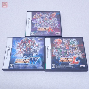 動作保証品 NDS ニンテンドーDS スーパーロボット大戦K/W/L まとめて 3本セット バンプレスト BANPRESTO 箱説付【10