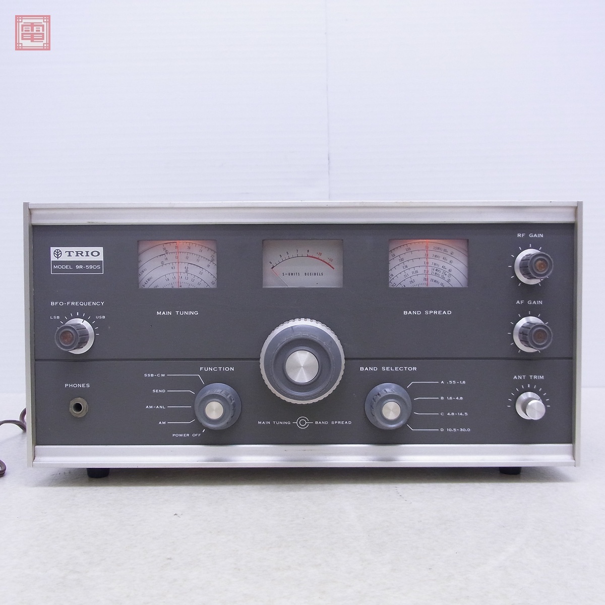 TRIO 9R-59D トリオ アンティーク 昭和レトロ Yahoo!オークション -「trio 9r-59ds」の落札相場・落札価格