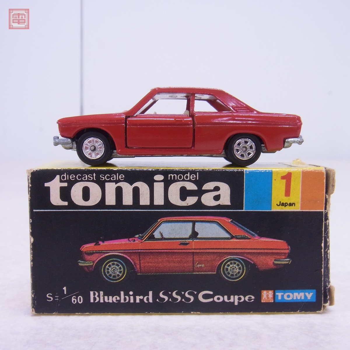 黒箱トミカ 1/60 ブルーバードSSS 赤 日本製 Yahoo!オークション -「トミカ黒箱ブルーバード」の落札相場