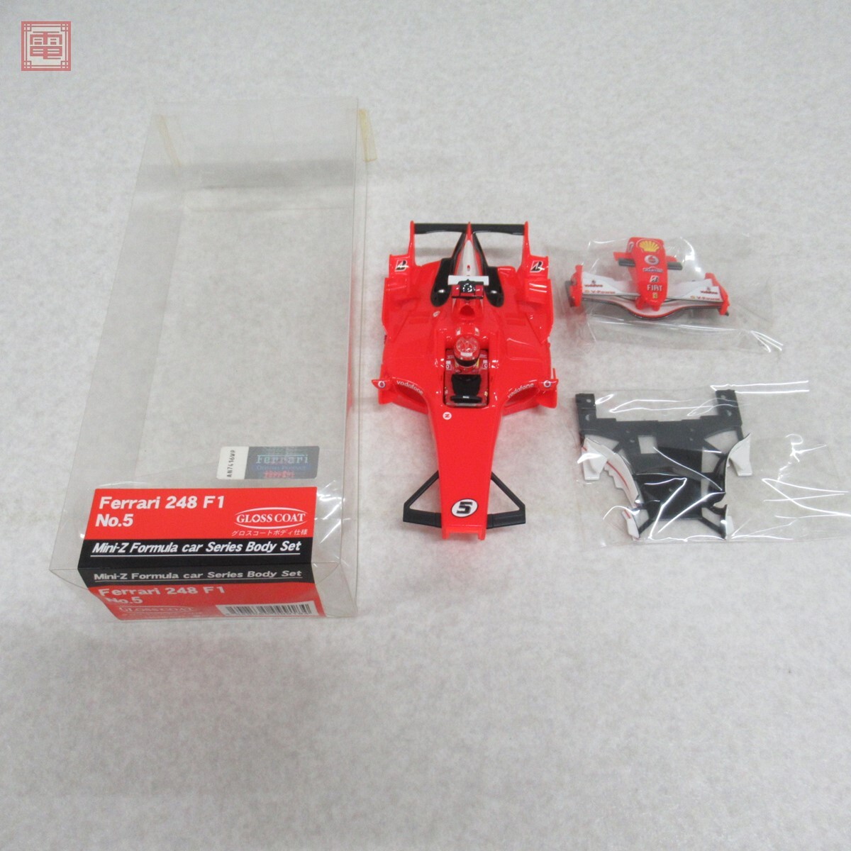 未使用品 京商 ミニッツ Miniz-F1 Body F2001 No.1 Yahoo!オークション -「ミニッツf1 ボディ」の落札相場・落札価格