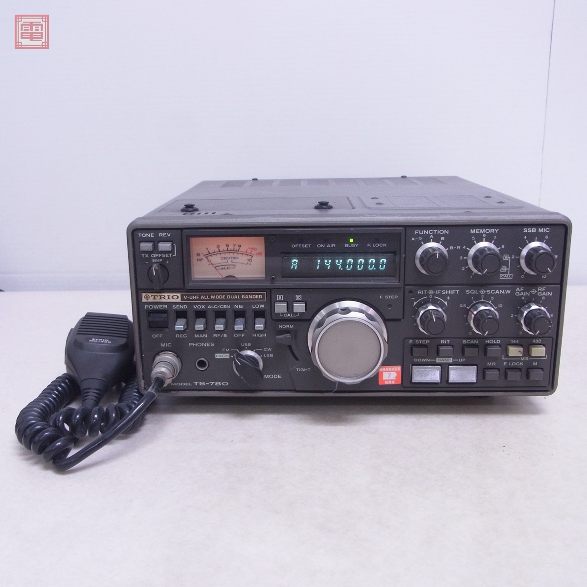 KENWOOD TS-780 144/430MHz トランシーバー 現状完動品 Yahoo!オークション -「ts-780」の落札相場・落札価格