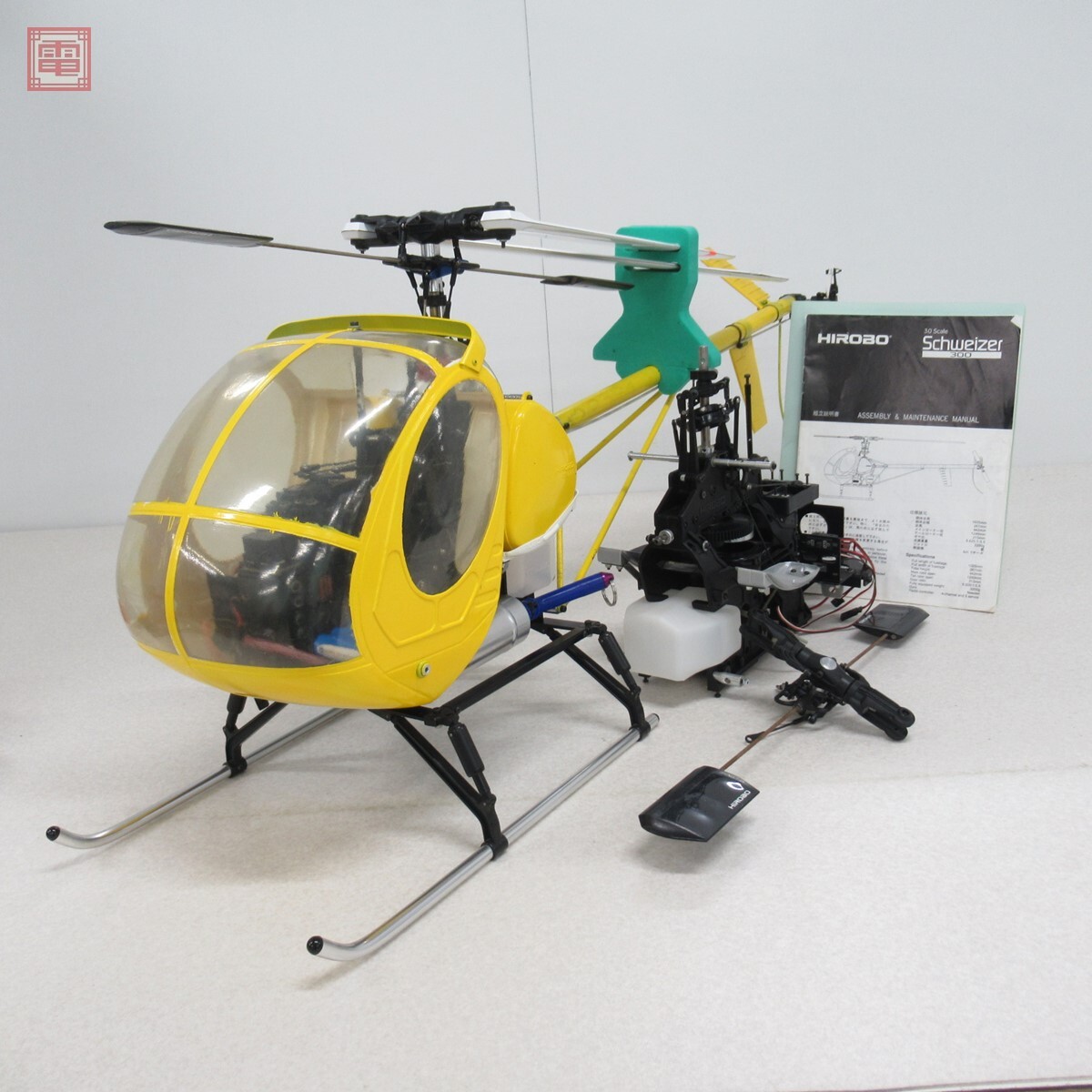 ラジコン ヘリコプター ラジヘリ ヒロボー RC エンジン レストア 部品取り Yahoo!オークション -「hirobo ヒロボー」(完成品(エンジン