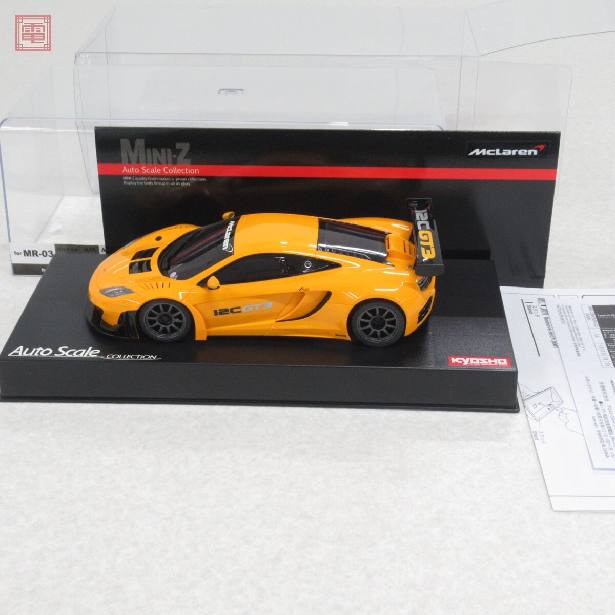 ミニッツ マクラーレン 12C GT3 2013 Orange 新品、未使用 Yahoo!オークション -「マクラーレン 12c gt3」(ボディ) (パーツ