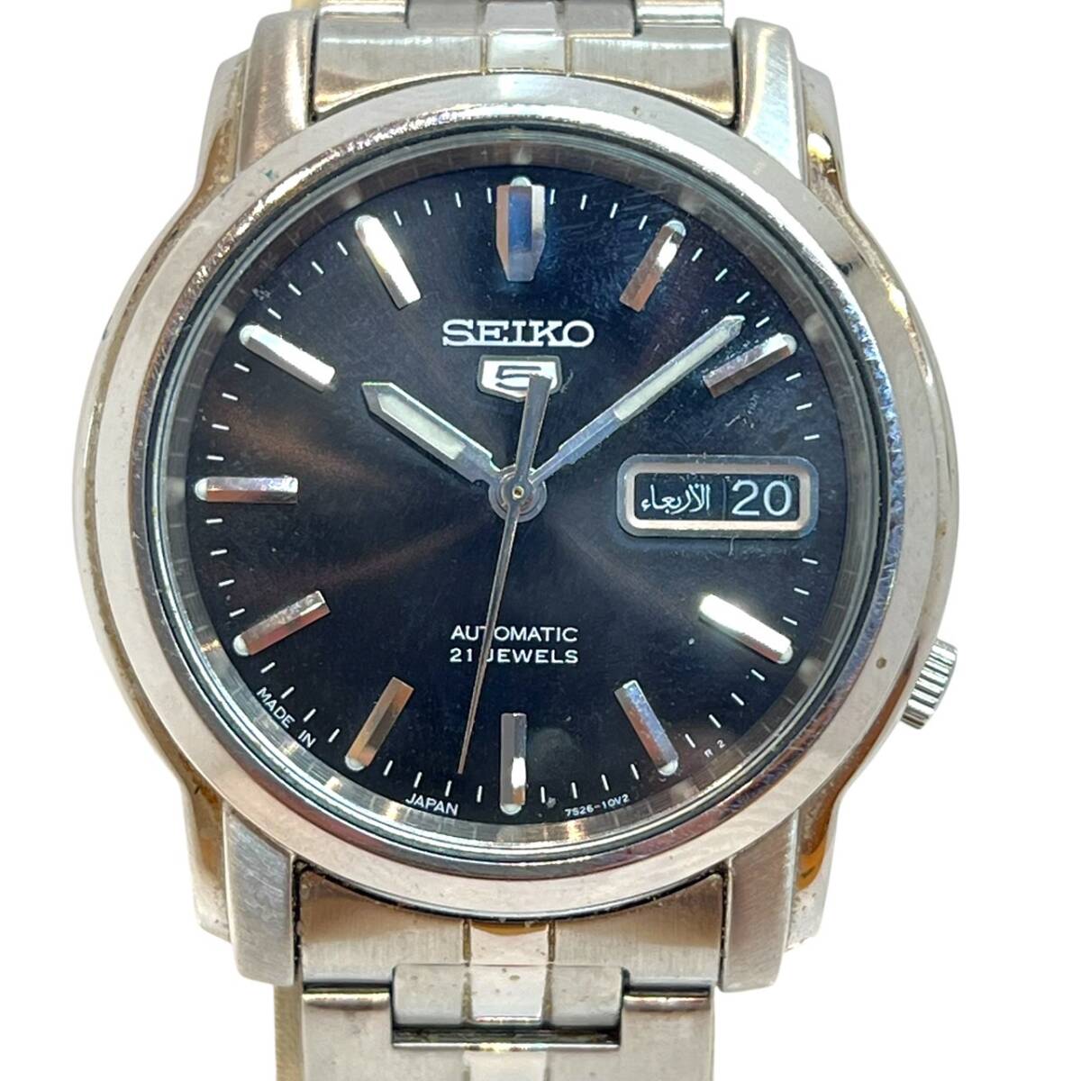 SEIKO5 7S26-03R0 自動巻き腕時計 2025年最新】Yahoo!オークション -seiko 7s26 自動巻きの中古品