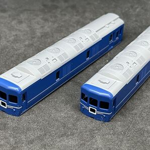 送料無料 新品 ばらし TOMIX トミックス TOMIX 9540 客車 カニ24-0形(後期型・銀帯)(T) より ボディのみガラス無 98845 ゆうづる交換用 ×2