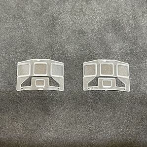送料無料 新品 ばらし TOMIX トミックス 98845 国鉄 24系24形特急寝台客車 (ゆうづる)基本セット より カニ24 用 ガラスパーツ無地 ×2