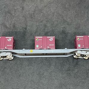 送料無料 新品 ばらし TOMIX トミックス 98485 JR EF510-0形 コンテナ列車セット より コキ106 282 20Gコンテナ付き