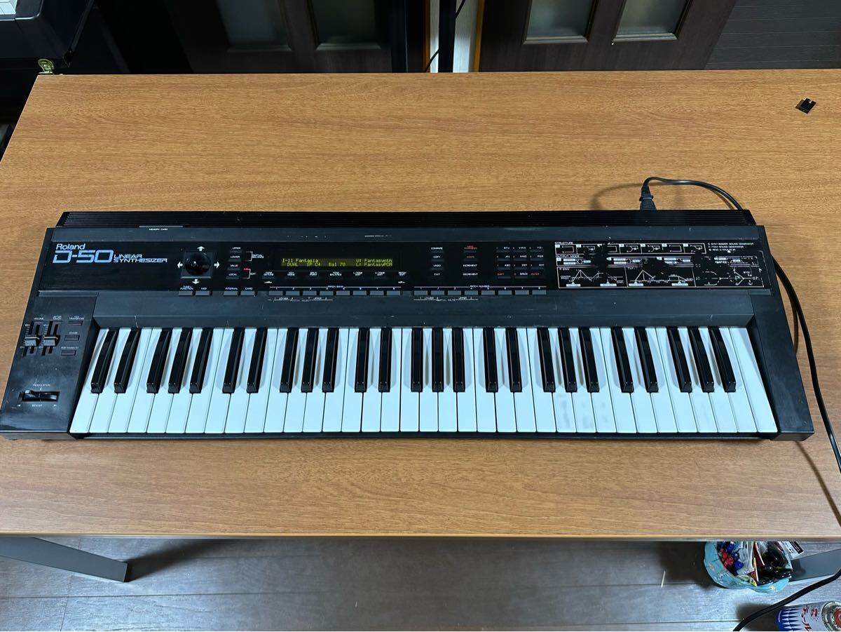 Roland D-50 (純正HC付) 動作品(電池交換済み) Yahoo!オークション -「roland d50」の落札相場・落札価格