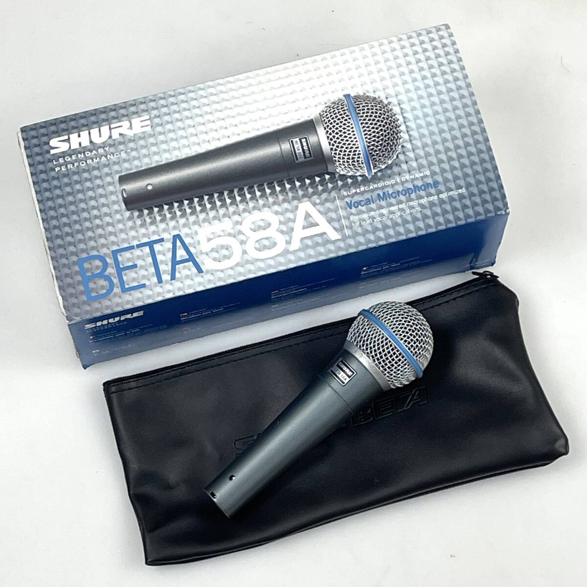 SHURE Beta 58A ダイナミックマイク 中古 Yahoo!オークション -「シュアー shure ダイナミックマイク beta