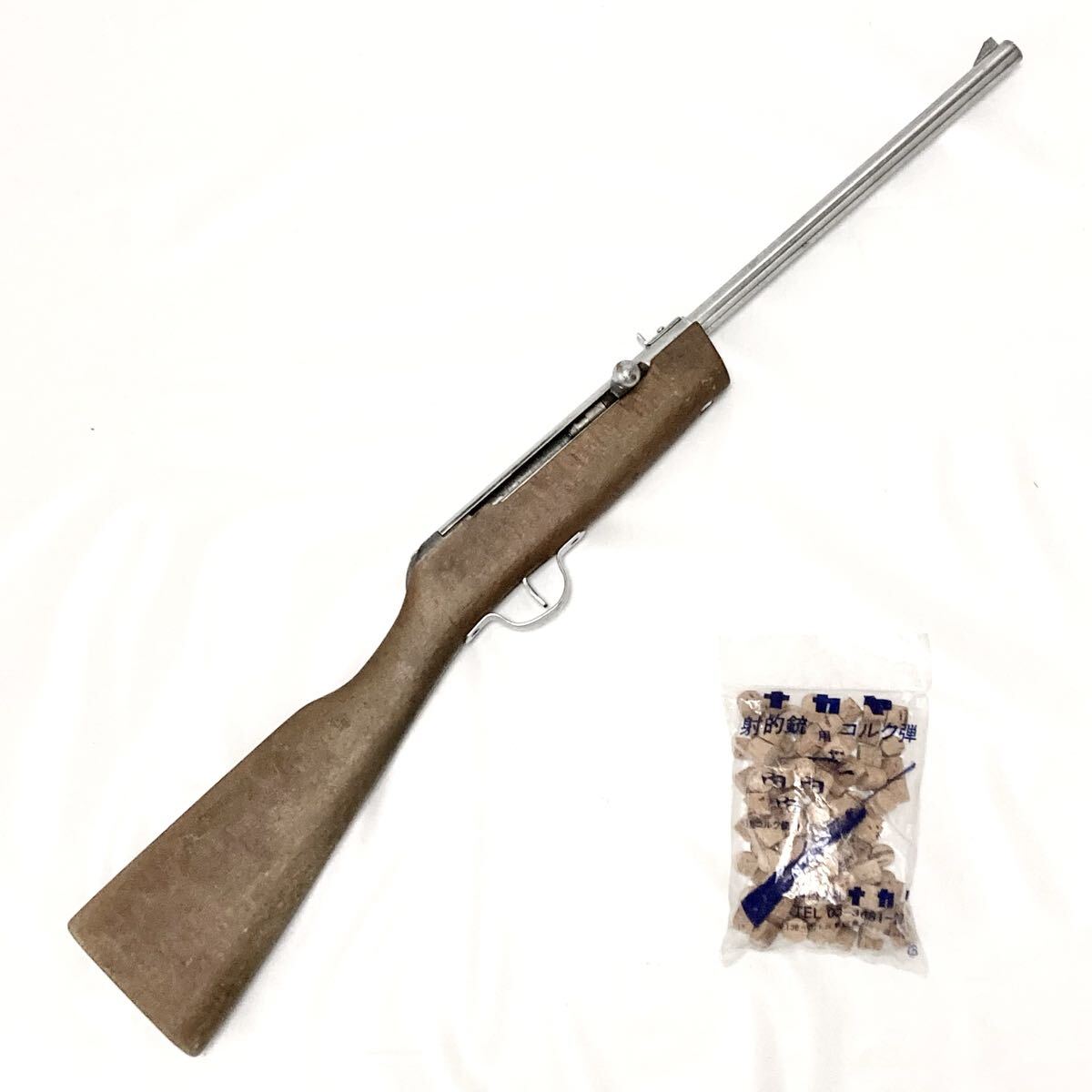 ナカヤシルバー 射的銃 美品 Nakaya 昭和レトロ 縁日 Yahoo!オークション -「コルク銃 ナカヤ」の落札相場・落札価格