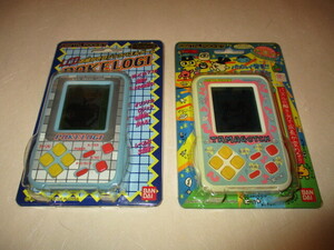 未開封品 LCD お絵かきロジックパズルゲーム ポケロジ&パズルで発見!!たまごっち図鑑 2個セット
