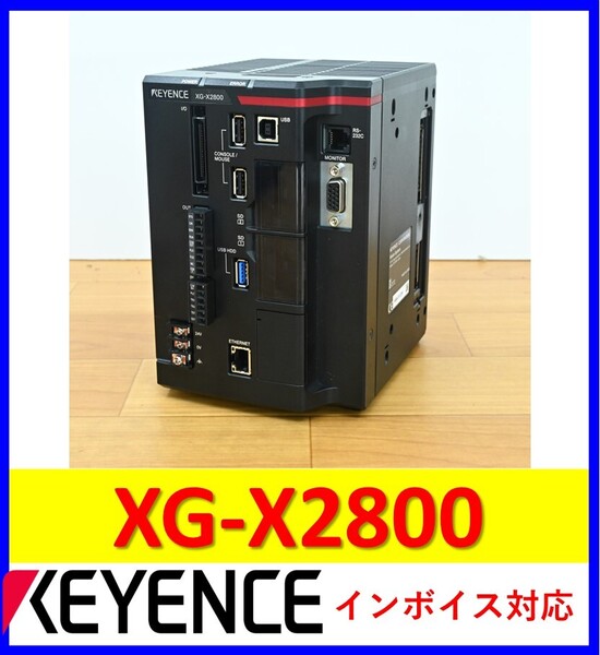 XG-X2800 (Ver.3.5) 中古・動作保証 キーエンス 管理番号:57P1-01 1