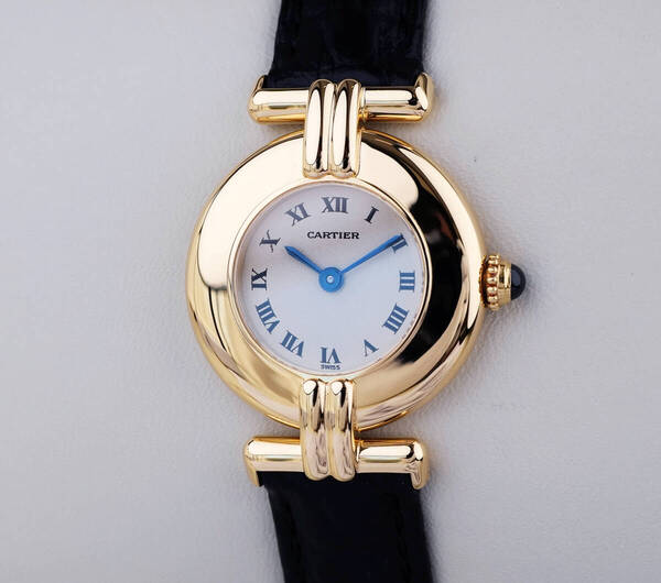 美品 カルティエ コリゼ 18KYG ローマン SM Cartier