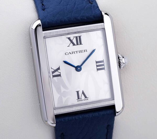 美品 カルティエ タンク ソロ シルバー クリスマスモデル ローマン SM Cartier