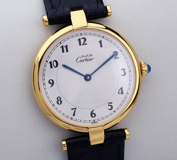 美品 カルティエ マスト ヴァンドーム アラビア LM Cartier