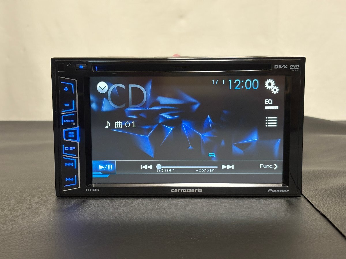 【動作確認済】パイオニア カロッツェリアFH6100DVD カーオーディオ FH-7100DVD FH-6100DTV FH-6100DVD ｜ AVメインユニット | カー