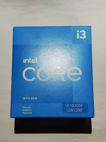 Intel Core i3 10105F 4コア8スレッド LGA1200 未使用 送料無料
