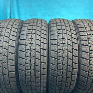 ①2024.2022年製175/65R14バリ山!ツブ有り!中古スタッドレスタイヤ4本セットDUNLOP WINTER MAXX 02 WM02 ダンロップ ウィンターマックス