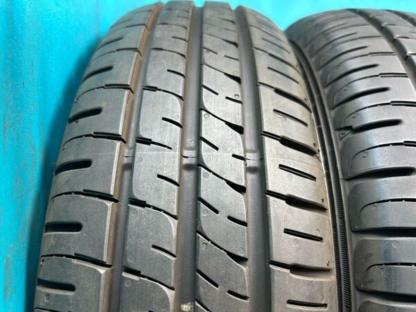 ①2024.2023年製155/65R13バリ山!うっすらツブ有り!中古タイヤ4本セット DUNLOP ダンロップ ENASAVE エナセーブ EC204